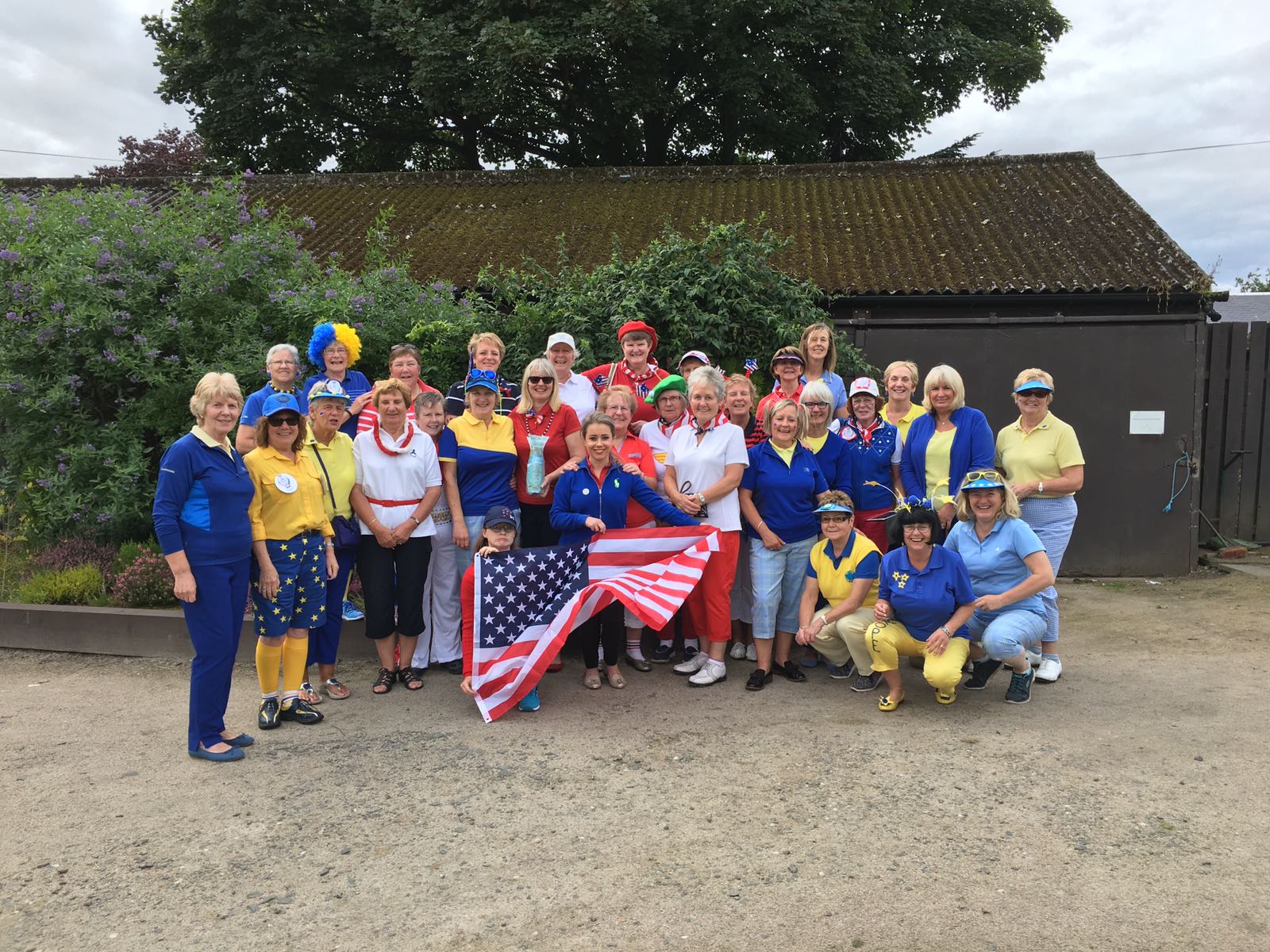 Tryst Ladies Solheim Cup Day- All bright and colourful